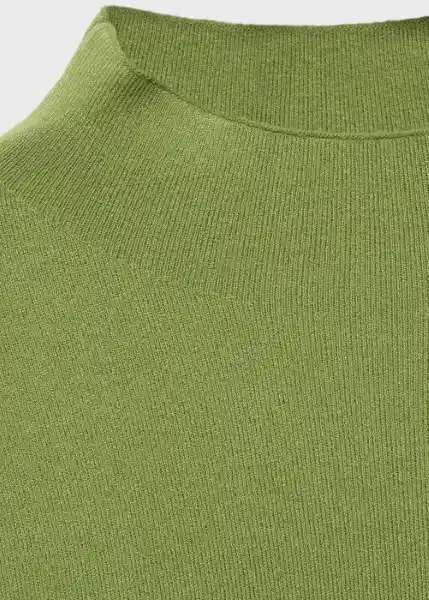 Jersey Chimney Verde Talla M Mujer Mango