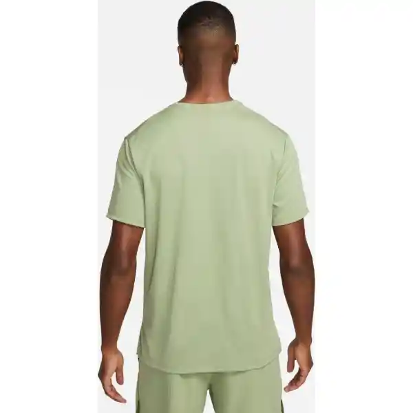 Nike Camiseta Dri-Fit Run Miler Hombre Verde S Ref: DX0839-386