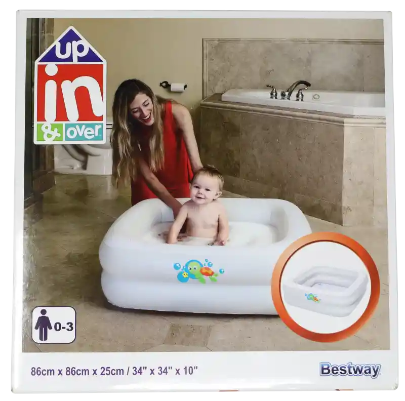 Bestway Home Piscina Inflable Infantil Blanca 51116