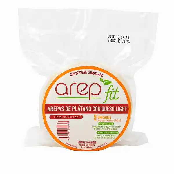 Arepa Arepfit Platano Maduro Con Queso 675 g