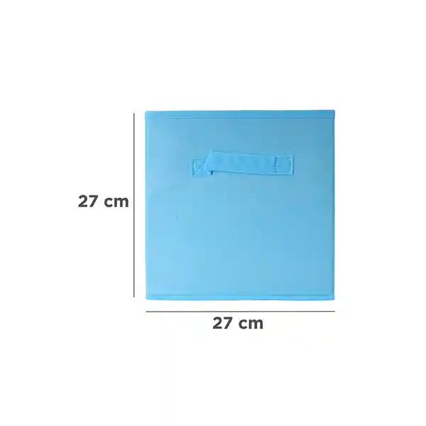 Organizador de Tela Cuadrada Serie Rainbow Azul Miniso