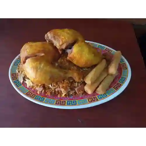 Valenciana con Pollo y Yuca