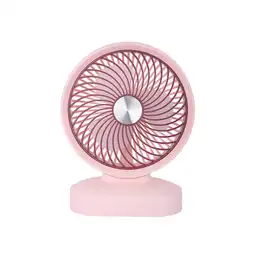 Ventilador de Escritorio Rosa Serie Miniso