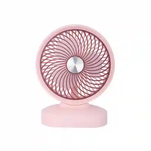 Ventilador de Escritorio Rosa Serie Miniso