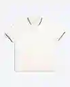 Camiseta Polo Iconica Hombre Crudo Marfil Claro T L 34831 Rifle