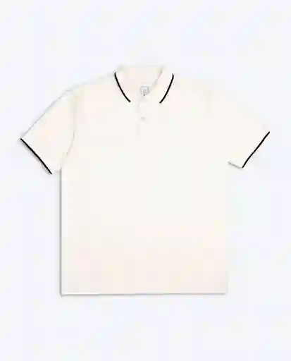 Camiseta Polo Iconica Hombre Crudo Marfil Claro T L 34831 Rifle