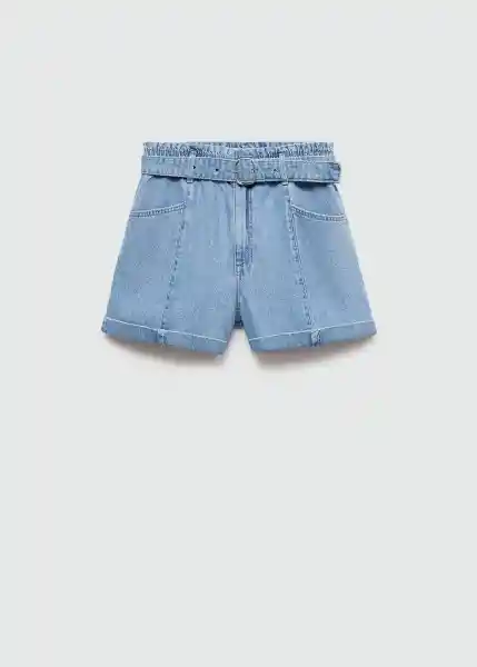 Short Delia Tejano Medio Talla S Mujer Mango