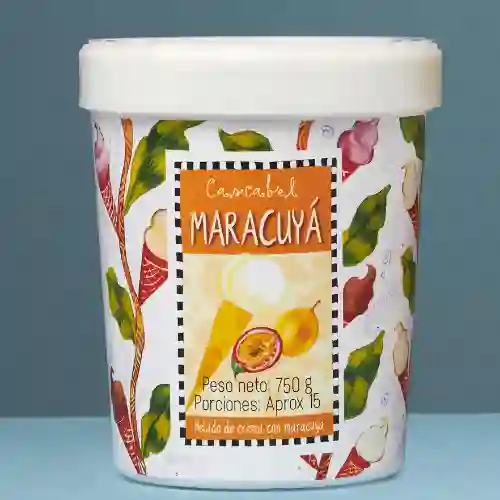 Litro Helado de Maracuyá