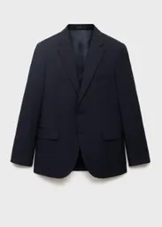 Blazer Americana Milan Navy Talla 50 Hombre Mango