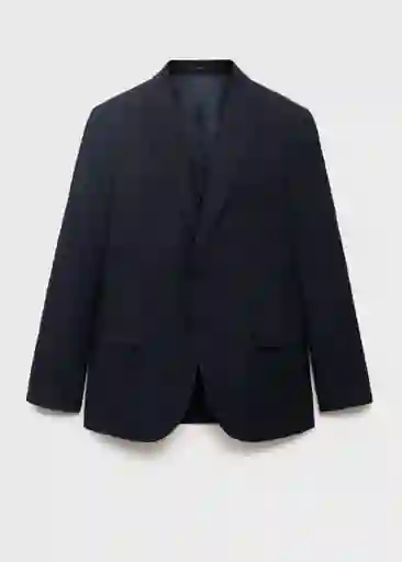 Blazer Americana Milan Navy Talla 50 Hombre Mango
