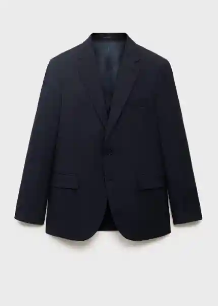 Blazer Americana Milan Navy Talla 50 Hombre Mango