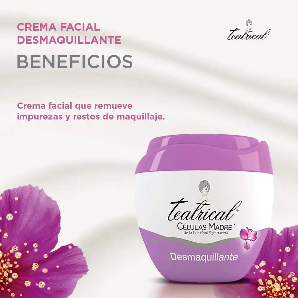 Teatrical Crema Facial Desmaquillante