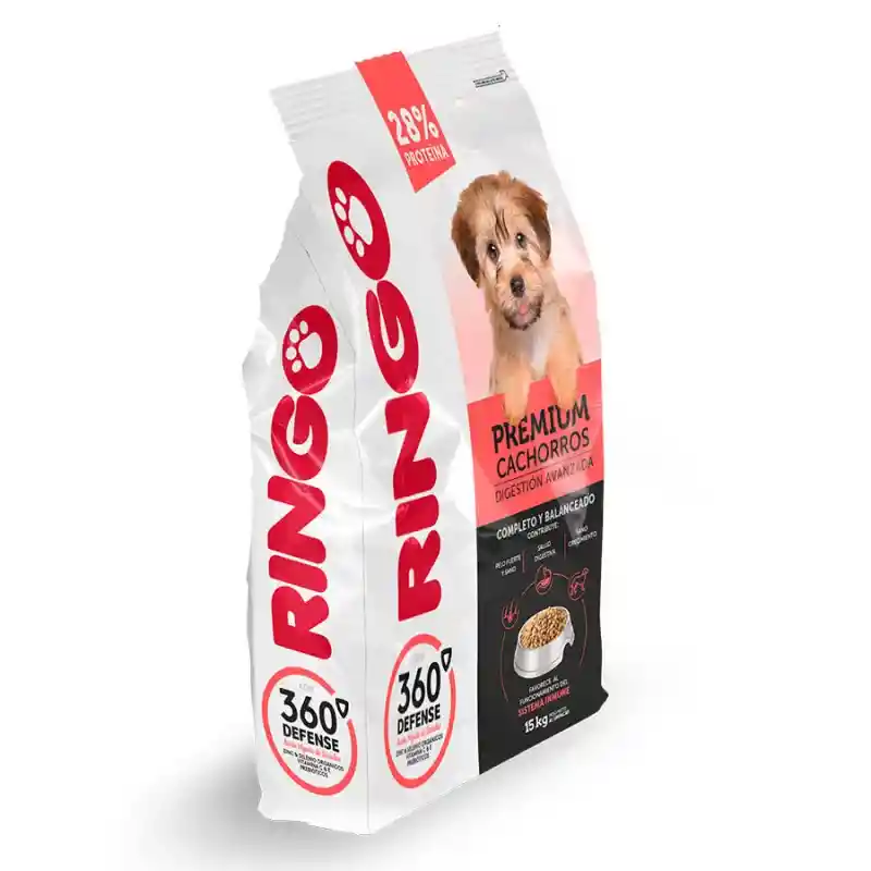 Ringo Alimento para Perro Cachorros Premium Digestión Avanzada