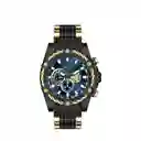 Invicta Reloj Hombre Oro Negro Inv32696