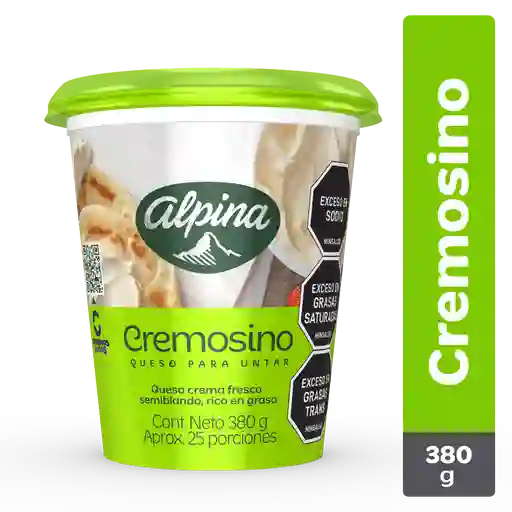 Cremosino Queso Alpina Vaso 380 g