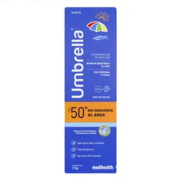 Umbrella Fotoprotector Emulsion 50 Spf Resistente Agua