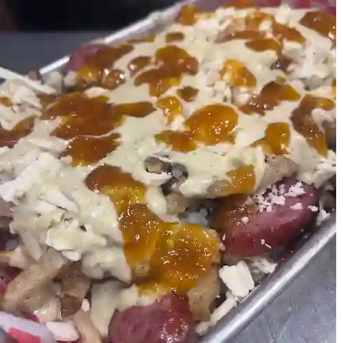 Choripapa especial