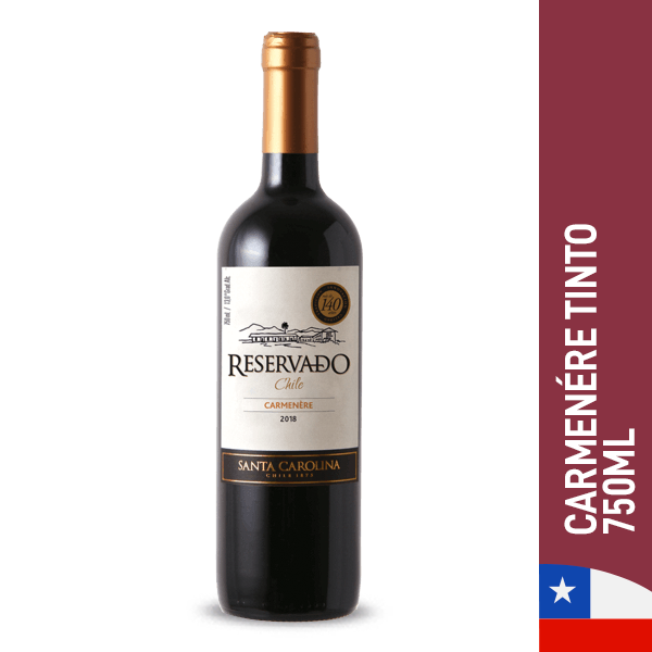 Santa Carolina Vino Tinto Carmenere Reservado 750 ml
