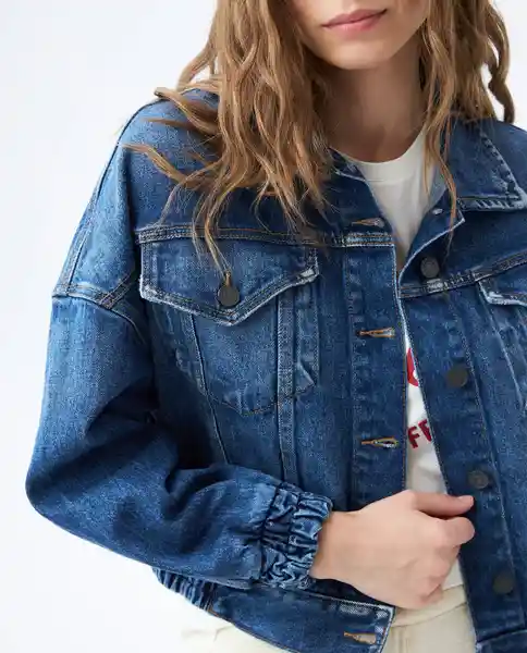  Chaqueta Azul Talla M 322E000 AMERICANINO 