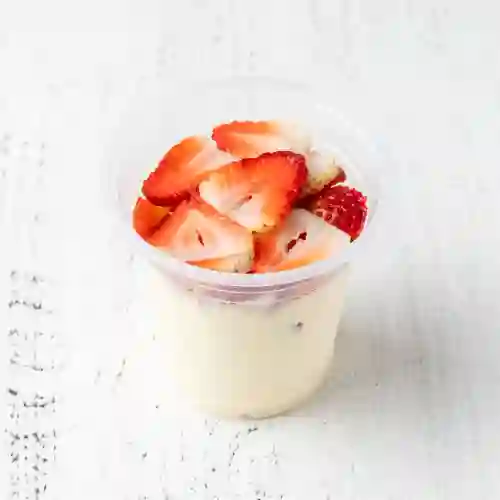 Postre Mediano Fresas