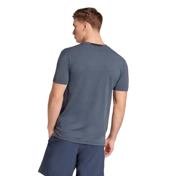Adidas Camiseta D4T 3S Tee Para Entrenamiento de Hombre Azul T S