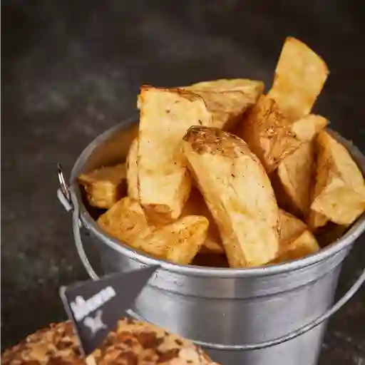 Adicción de papas rústicas