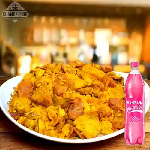 Combo Arroz Paisa (3 Personas) + Postobón Manzana 1.5l