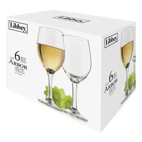 Libbey Set Copa Arbor Vino