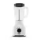 Imusa Licuadora Powermix Vaso Plástico Blanca 2V.
