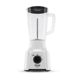 Imusa Licuadora Powermix Vaso Plástico Blanca 2V.