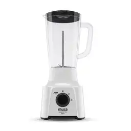 Imusa Licuadora Powermix Vaso Plástico Blanca 2V.