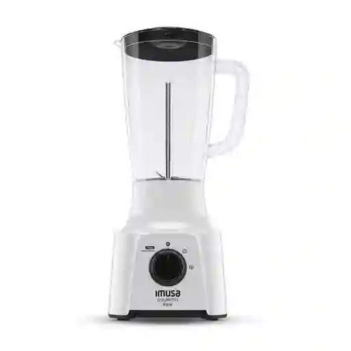 Imusa Licuadora Powermix Vaso Plástico Blanca 2V.