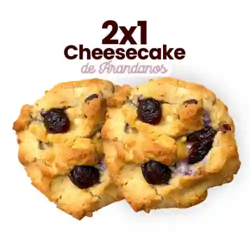 2x1 Galleta Cheesecake de Arándanos
