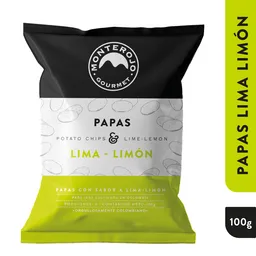Monte Rojo Papas Lima Limón 100 gr