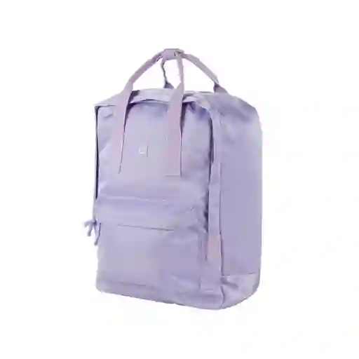 Maleta Escolar Rectangular Con Asa Lila Serie Miniso