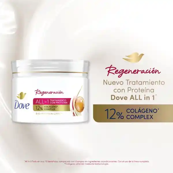 Tratamiento Dove Regeneración Extrema Colágeno 300 g