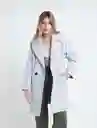 Abrigo New York Gris Claro Talla S Naf Naf