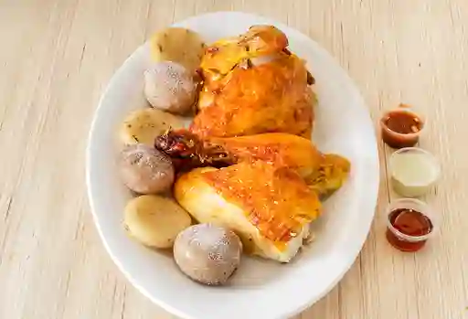 Medio Pollo Asado