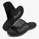 Rockdove Pantuflas Para Hombre Moc Negro L