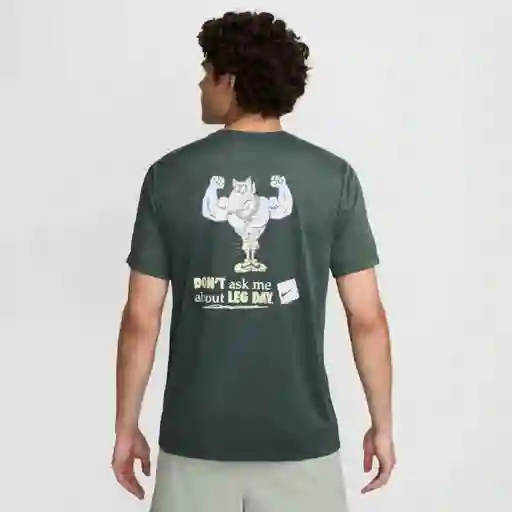 Nike Camiseta Dri-Fit Tee Rlgd Iykyk 2 Hombre Verde M FZ8044-338