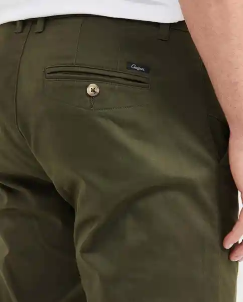 Pantalón Colors Rocket Verde Pino Oscuro 32 Chevignon