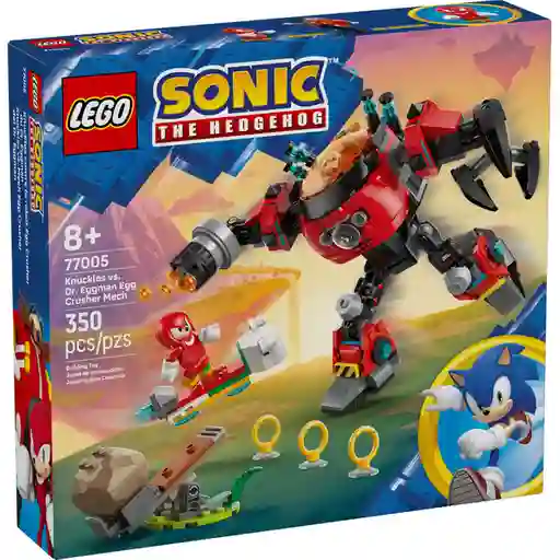 Set de Construcción Knuckles vs Mech Egg Lego