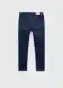 Jean Skinny Tejano Oscuro Talla 11 Niños Mango