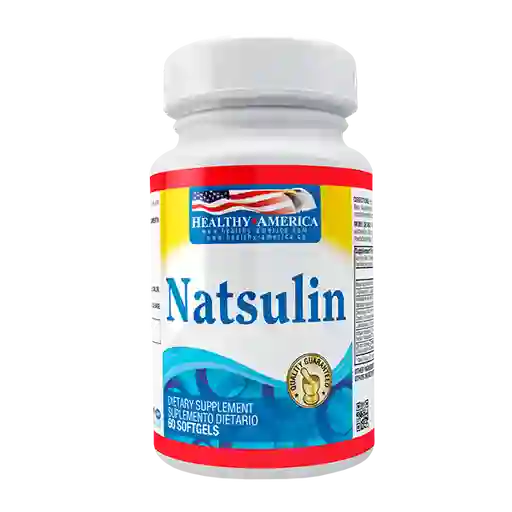Healthy América Suplemento Dietario Natsulin 60 Cápsulas