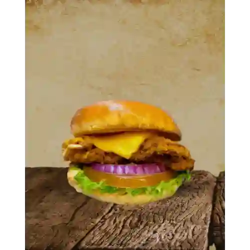 Pollo Cheeseburger