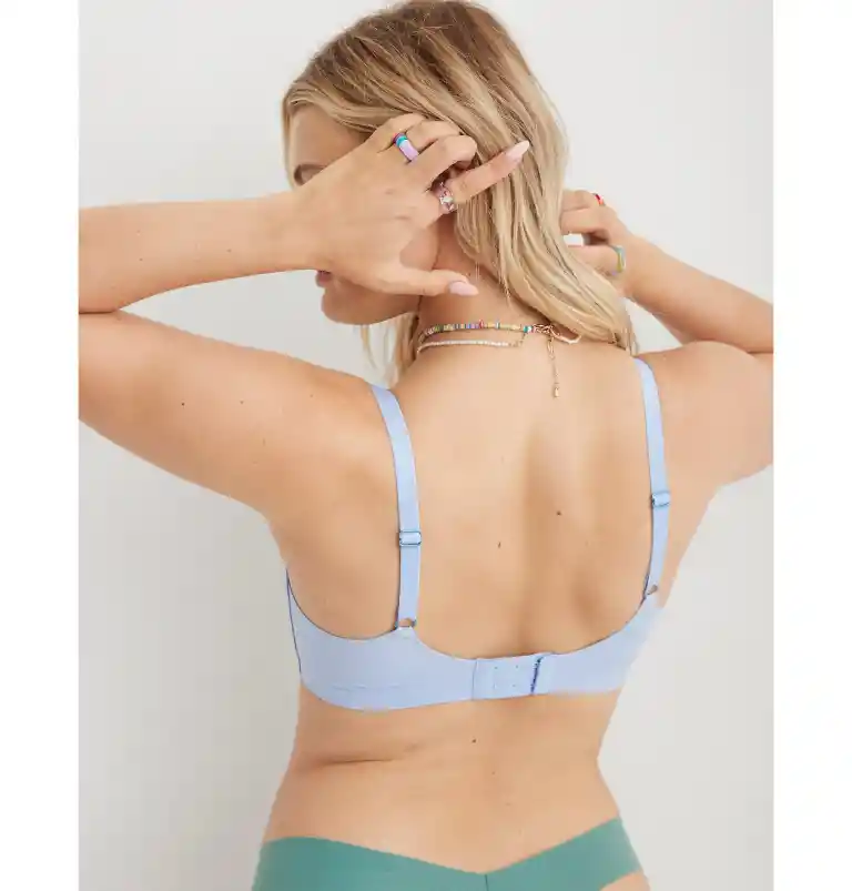 Bralette Azul Claro Small American Eagle
