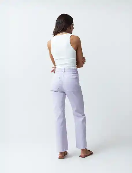 Pantalón Dallas Morado Petalo Claro Cala 8 433F383 Naf Naf