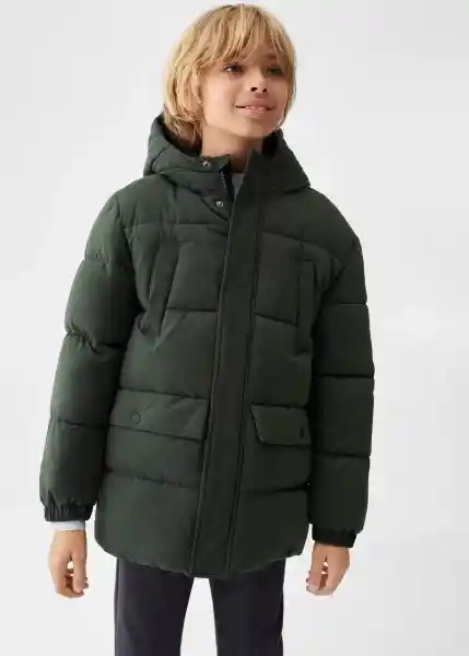 Anorak Nautilus Caza Talla 06 Niños Mango