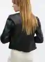 Chaqueta Gabi Negro Talla L Mujer Mango