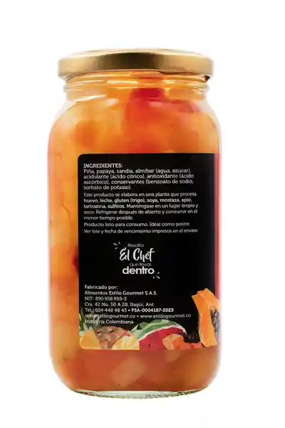 Estilo Gourmet Cóctel de Frutas